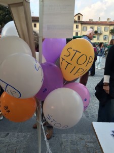 Presidi Stop TTIP Milano Novembre 2015
